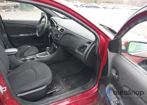 2013 Chrysler 200 Lx из США, поврежденный, VIN 1C3CCBAB8DN635450